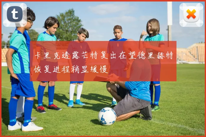 卡里克透露芒特复出在望德里赫特恢复进程稍显缓慢