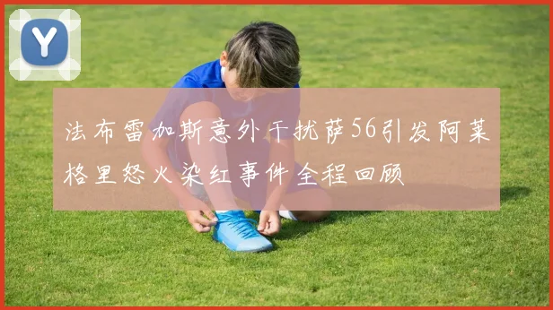法布雷加斯意外干扰萨56引发阿莱格里怒火染红事件全程回顾